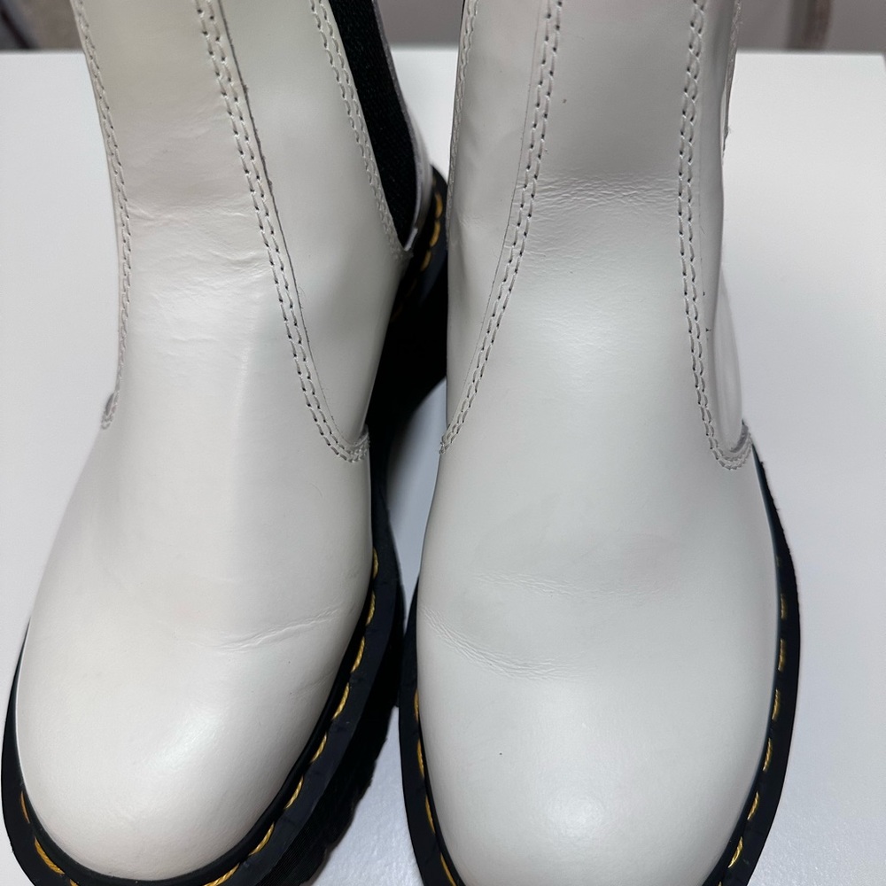 Dr. Martens White Combat Boots